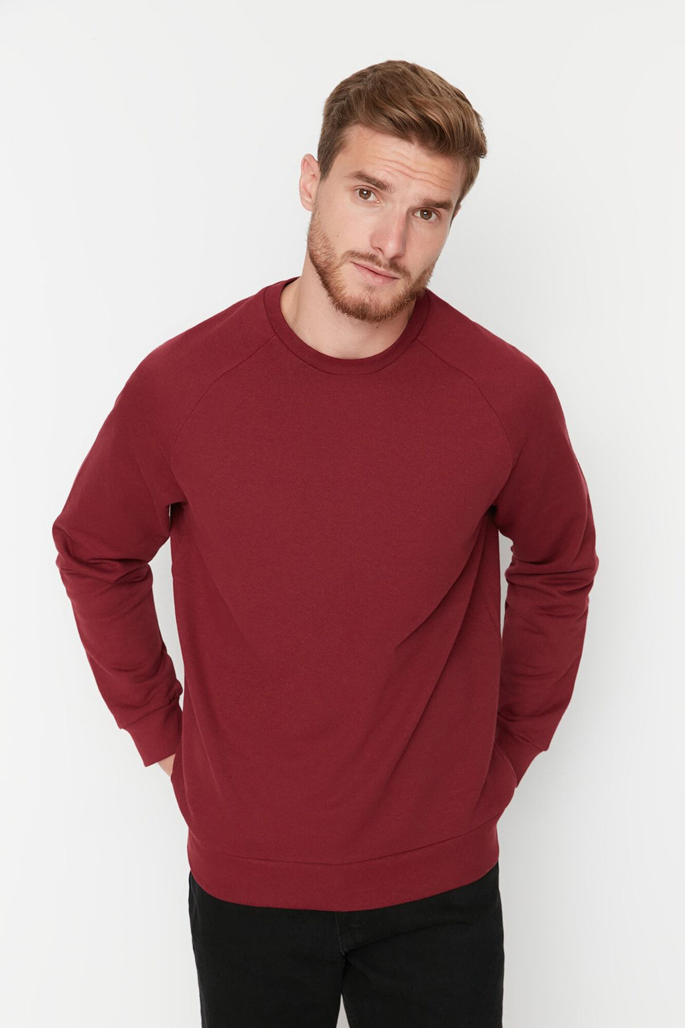 Trendyol Sweatshirt normal sem capuz 