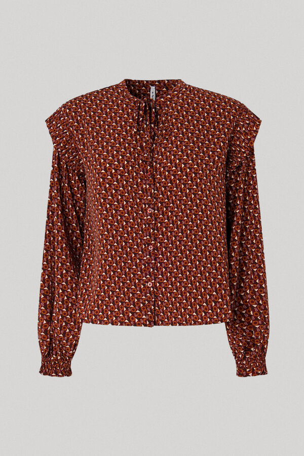 Springfield Geometric print blouse  color