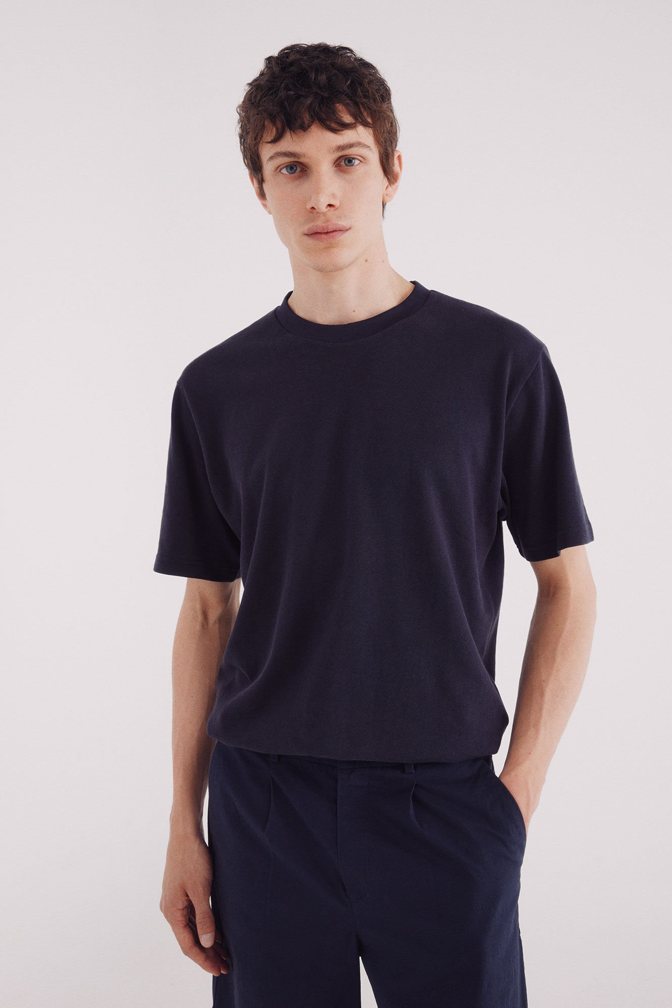 Springfield Textured T-shirt