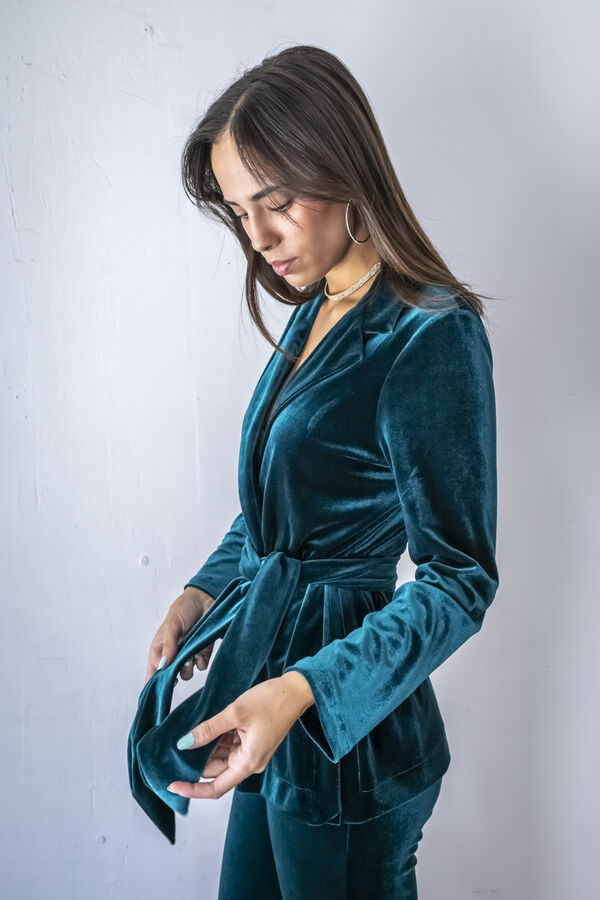 Cul Sac Fluid blazer blue