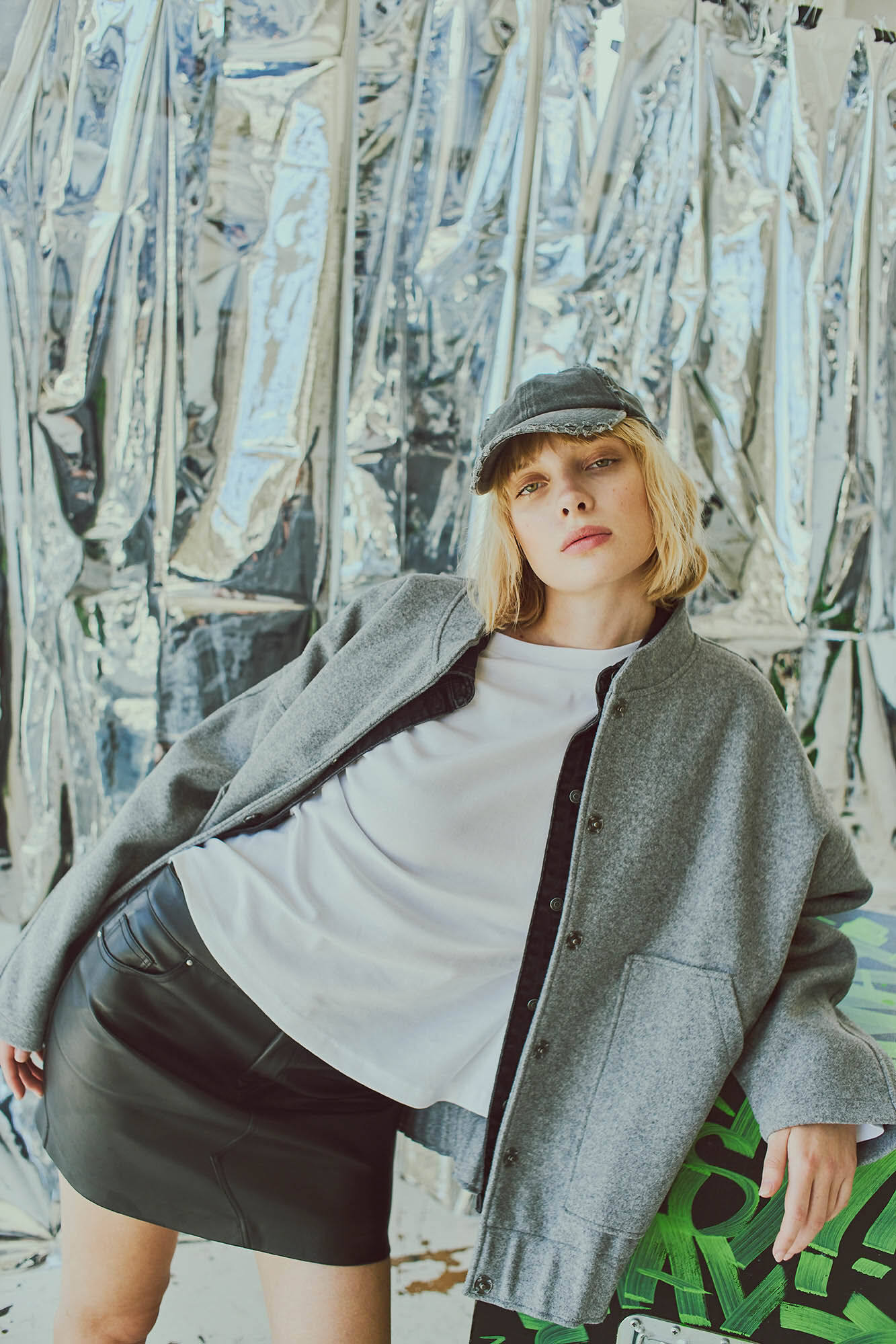 Noisy May Jaqueta de tecido leve