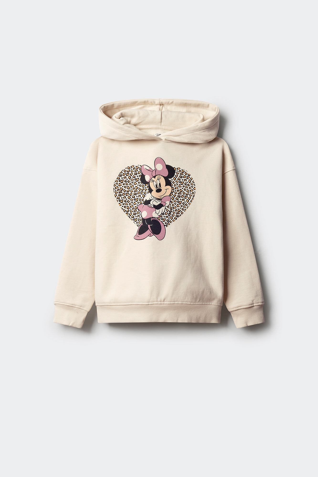 Springfield Kids Sudadera con cpaucha Minnie leopardo ni&ntilde;a