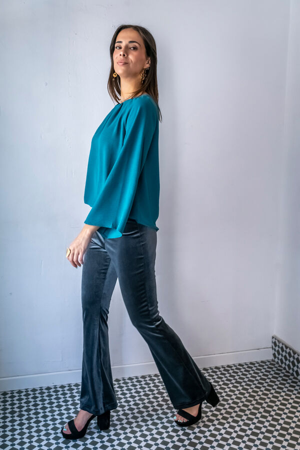 Cul Sac Pantalon Campana gris