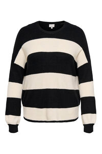 Only Carmakoma Jersey de rayas talla grande