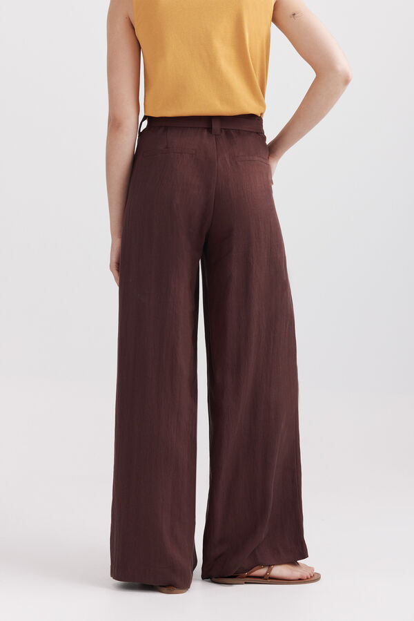Springfield Tie tailored trousers brown
