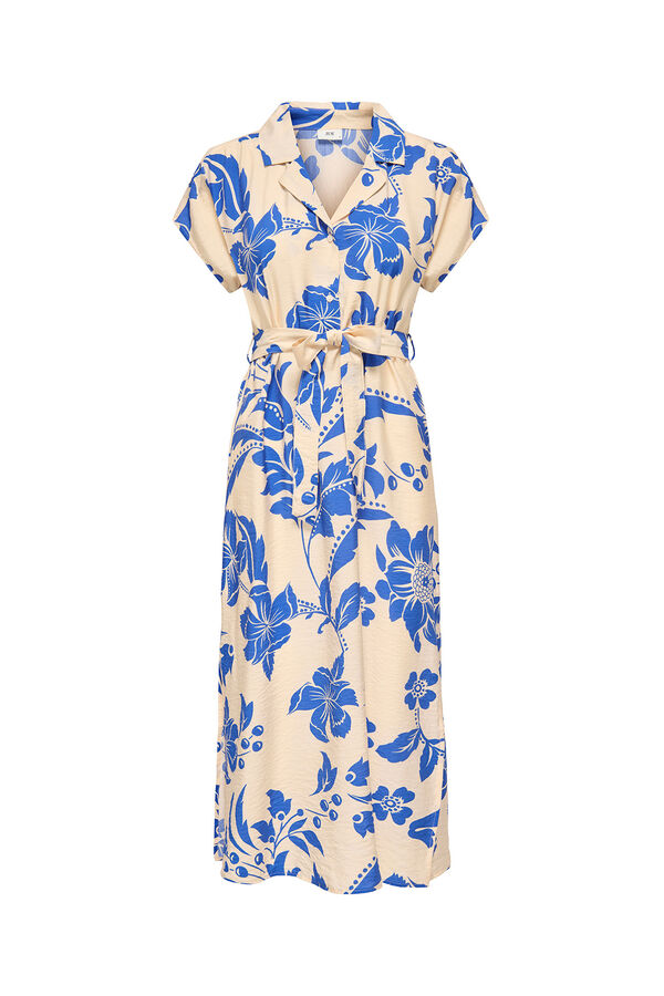 JDY Midi shirt dress white