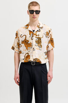 Jack & Jones Camisa resort estampada