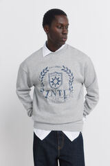Springfield Crest sweatshirt grey