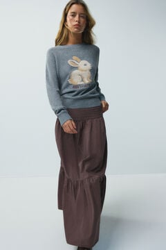High Spirits Falda Midi Tartan
