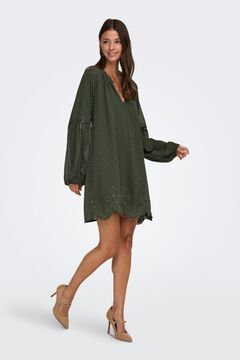 JDY Vestido corto bordado