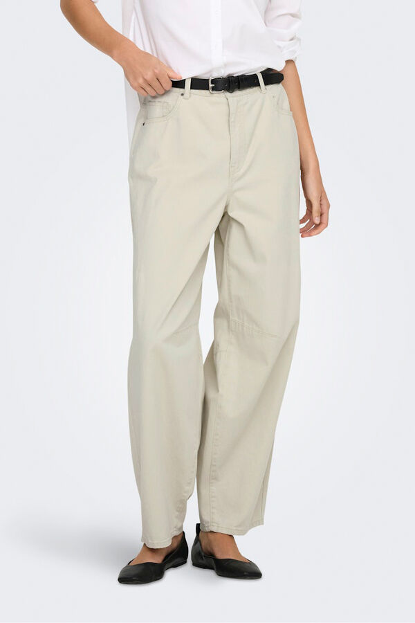 Only Barrel trousers brown