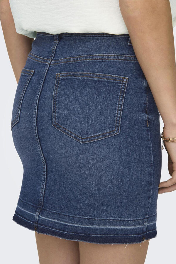Springfield Jeans-Minirock azulado