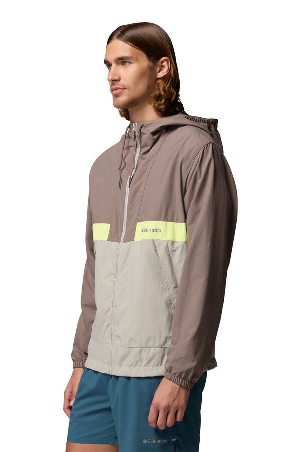 Columbia Hooded windbreaker nude