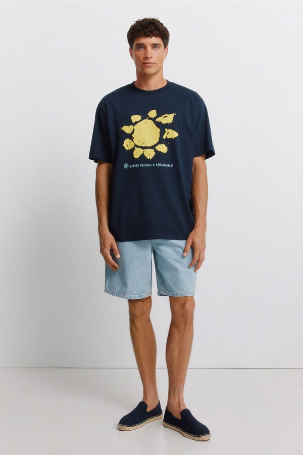 Springfield Camiseta KUMI Sol azul