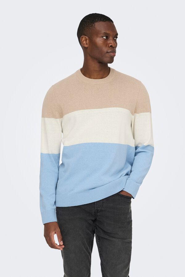 Only & Sons Jersey regular fit azul