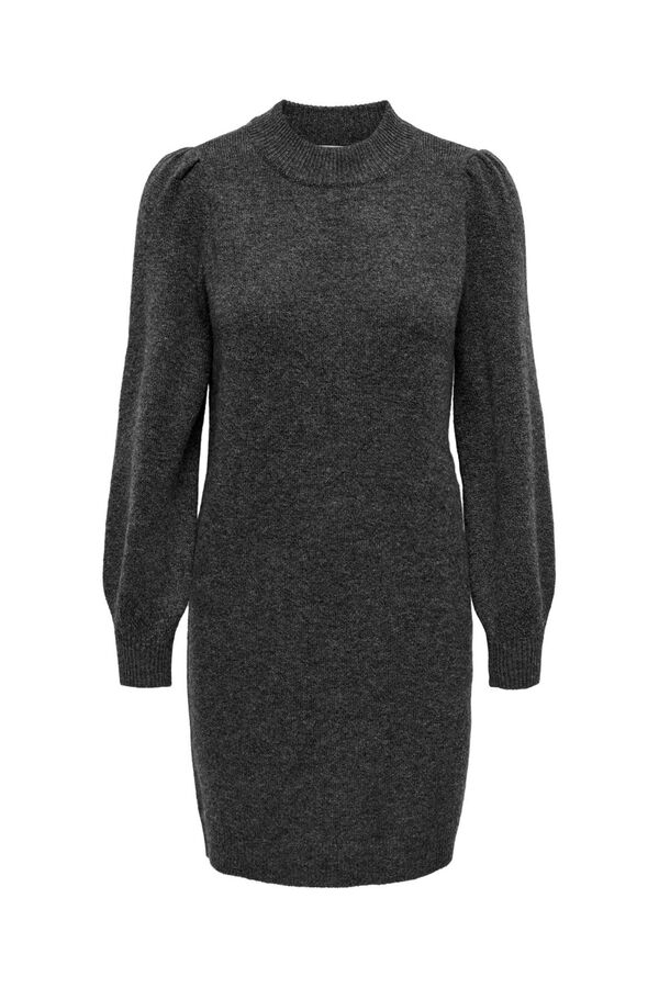 JDY Vestido de punto gris