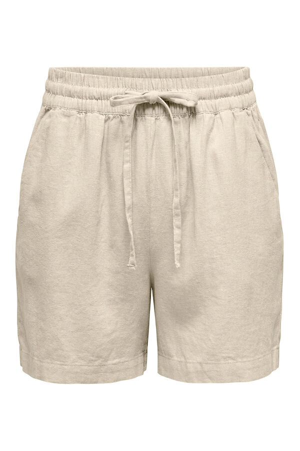 JDY Short lino gris