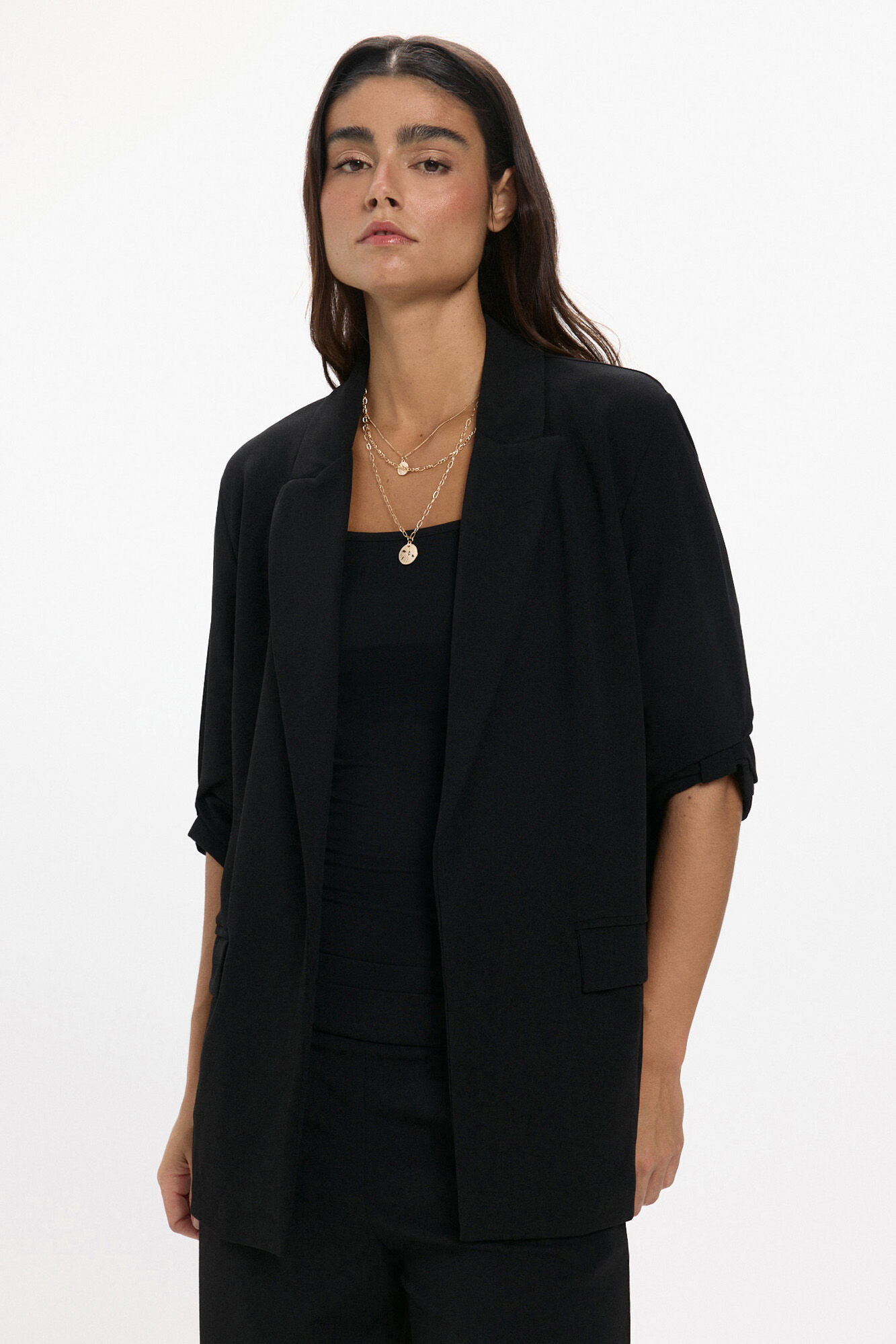 JDY Blazer fluida abierta