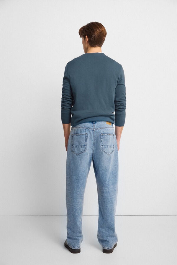 Springfield Basic logo jumper Springfield blue