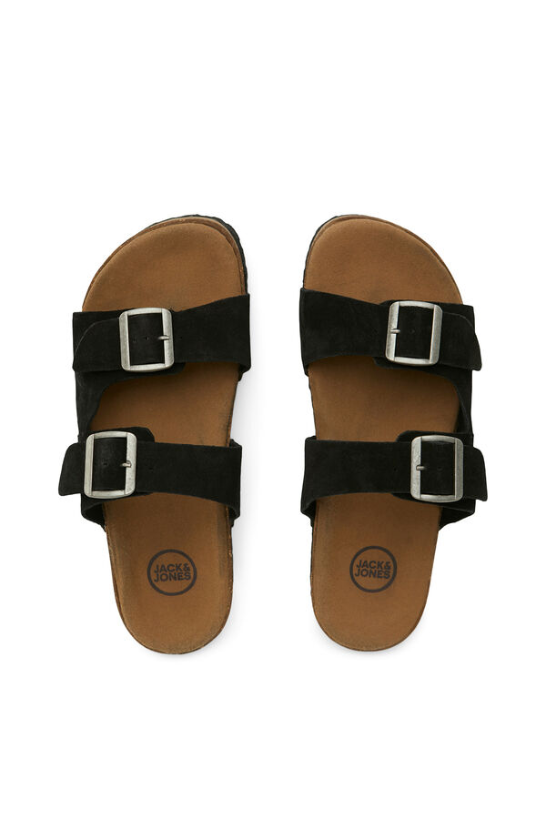 Jack & Jones Double buckle sandals black