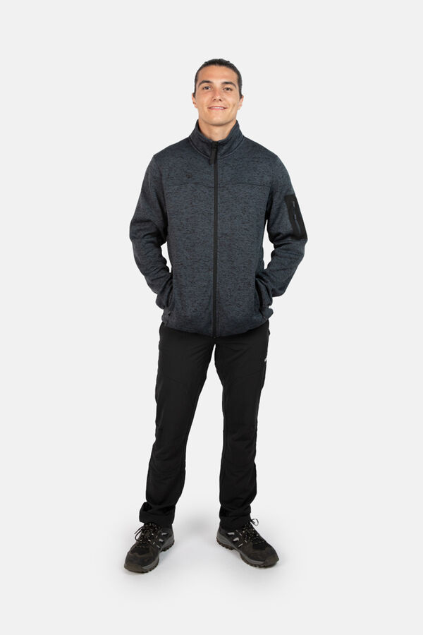 Izas Casaco polar de malha cinzento