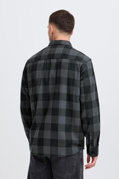 Blend Camisa em algod&atilde;o de manga comprida