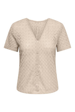 JDY Top revers&iacute;vel de renda