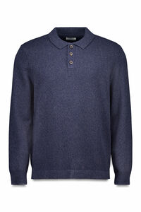 Springfield Polo shirt neck jumper with buttons