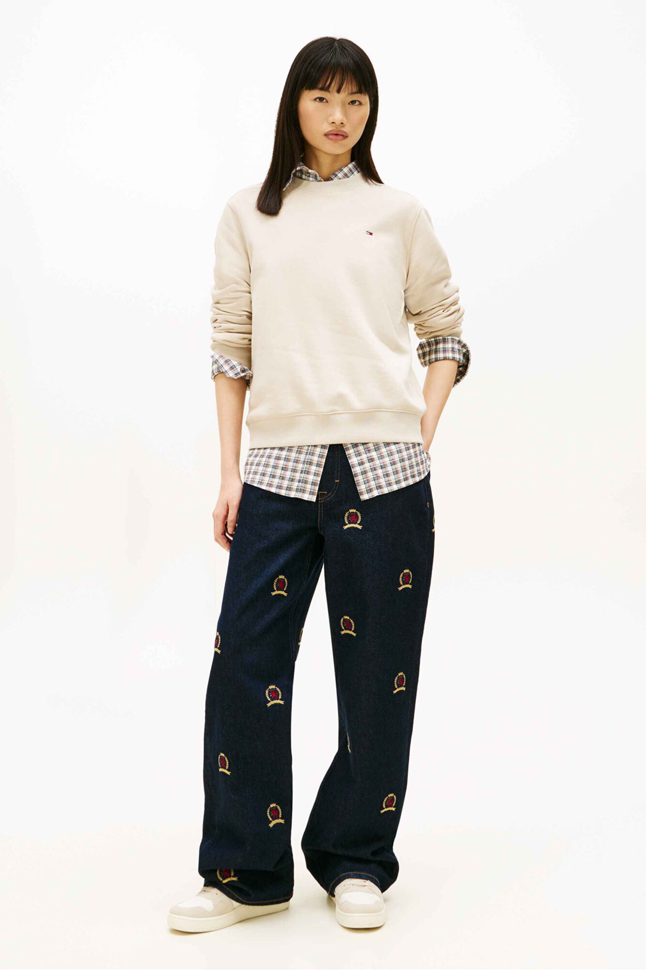 Tommy Jeans Sweatshirt de corte regular