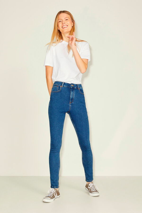 Springfield Jeans Skinny  bleuté