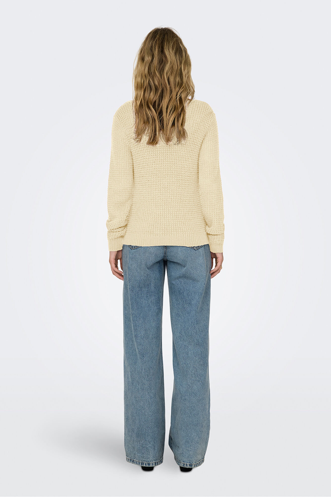 JDY Pullover mit V-Ausschnitt, spitz zulaufend Ausschnitt