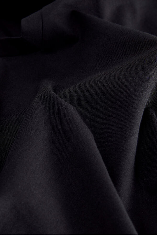 Jack & Jones Camiseta cuello pico negro