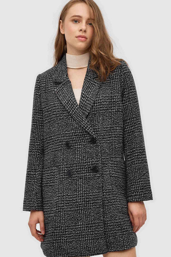 De Paño Springfield Mujer Chaquetones Abrigo Largo Paño Abrigos De