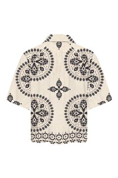 Only Camisa estampado geom&eacute;trico