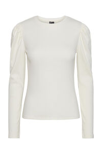 Pieces Tampo de algod&atilde;o de mangas compridas.