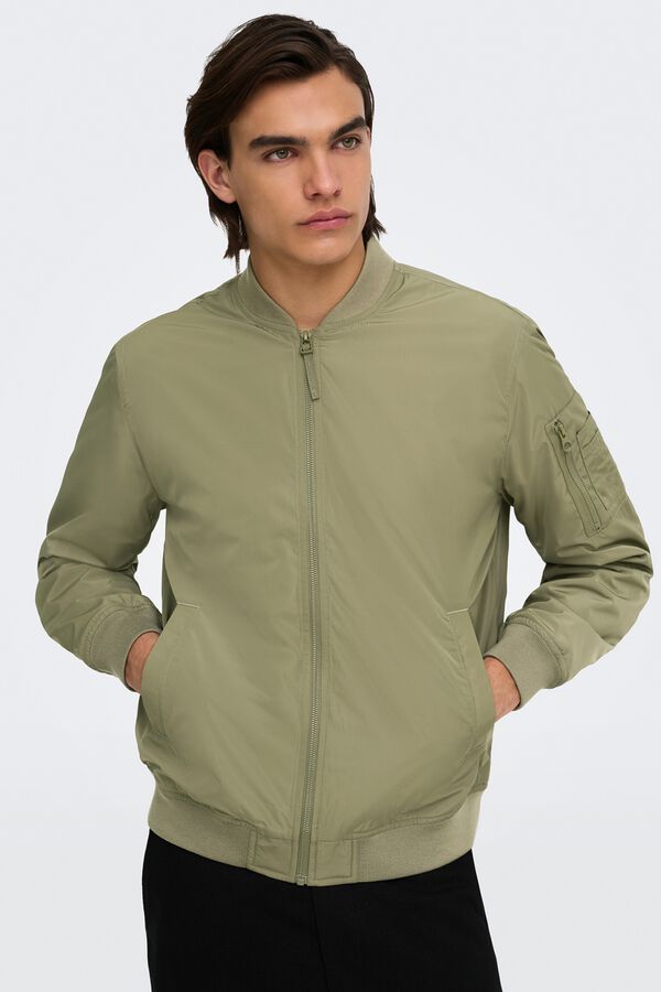 Only & Sons Bomber jacket green