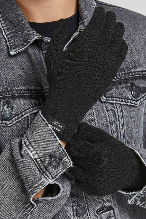 Springfield Knitted gloves black