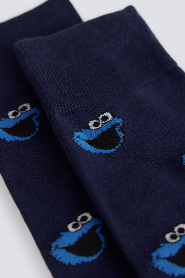 Springfield Sesame Street&trade; high sock blue