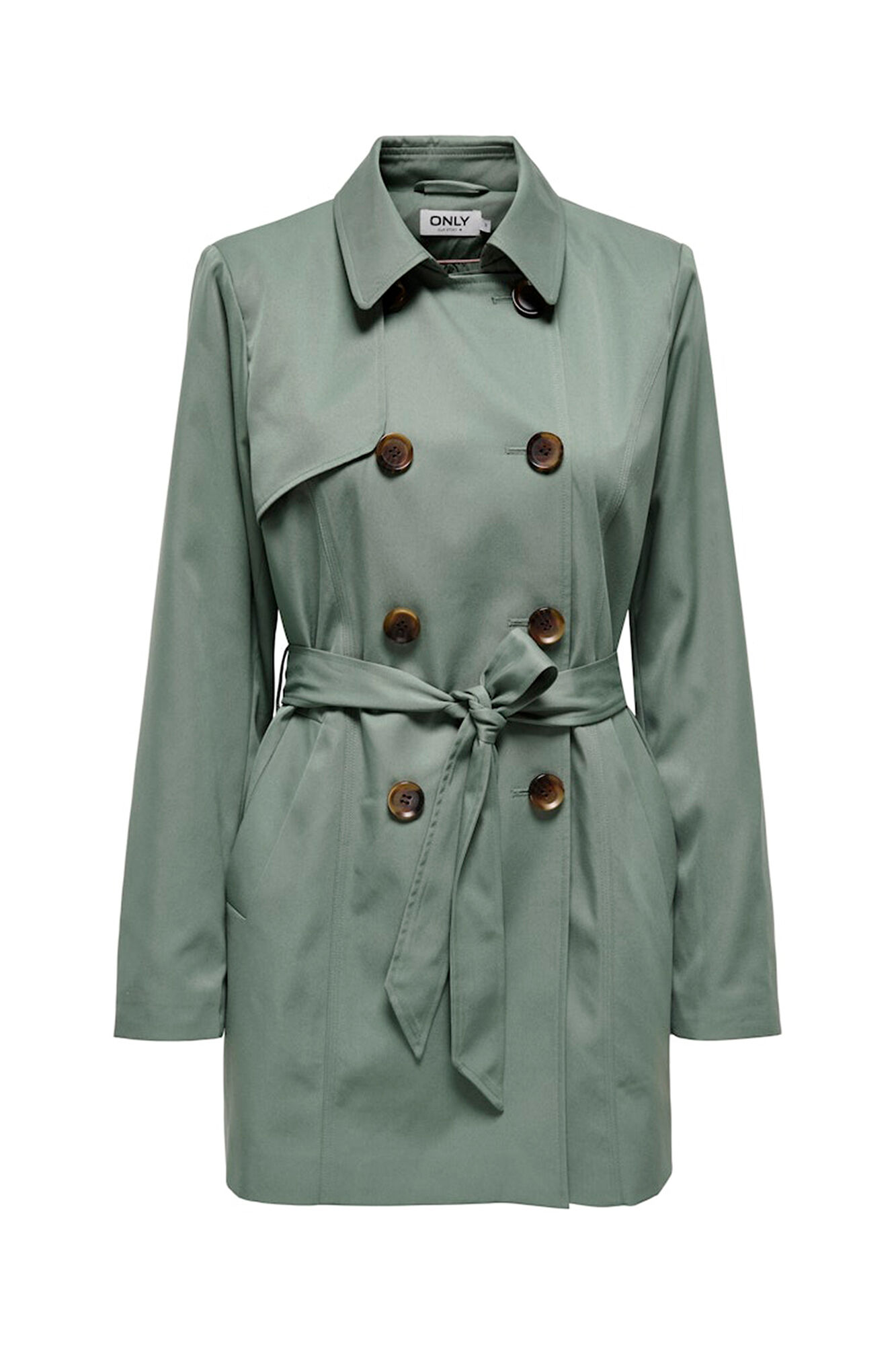 Only Belted midi trench coat