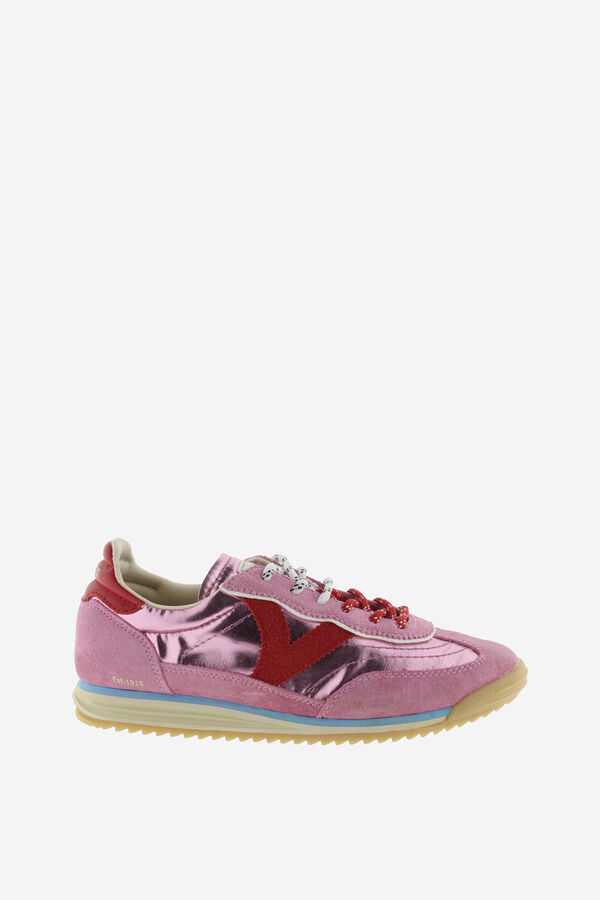 Victoria Metallic sneakers pink