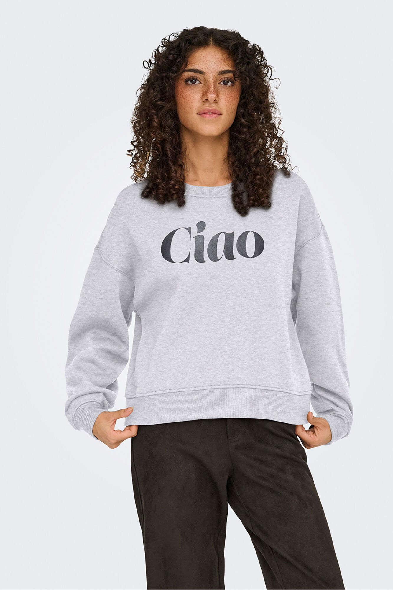 Only Sudadera detalle texto