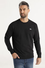 Lois Crew Neck Sweatshirt Crna