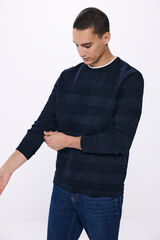 Springfield Double collar jumper navy