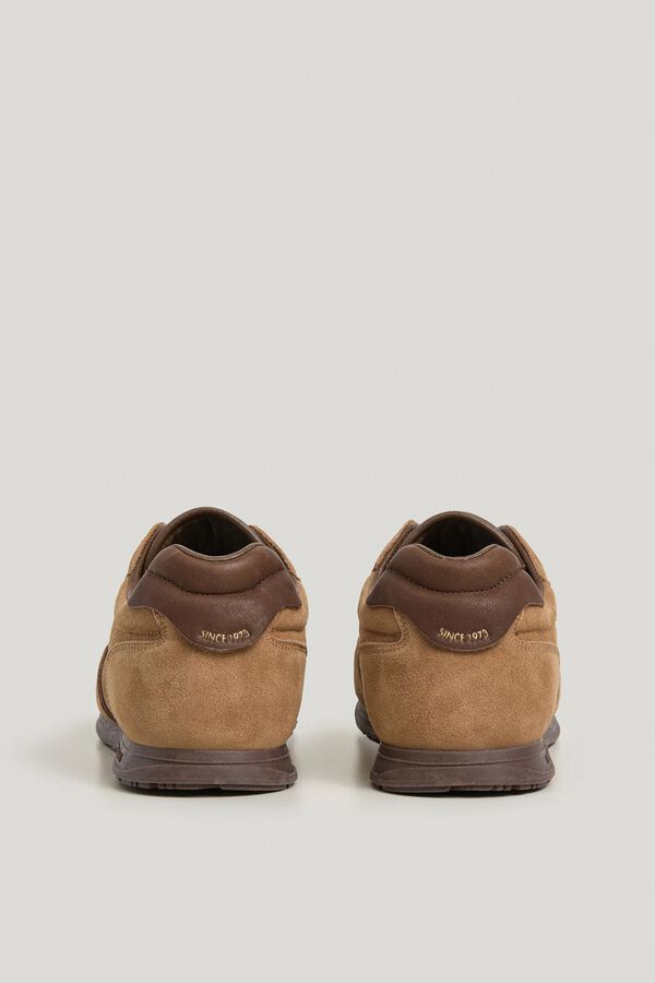 Pepe Jeans Leather sneakers brown