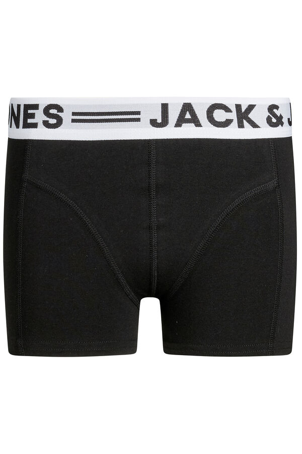 Jack & Jones Junior Pack 3 boxers cinzento