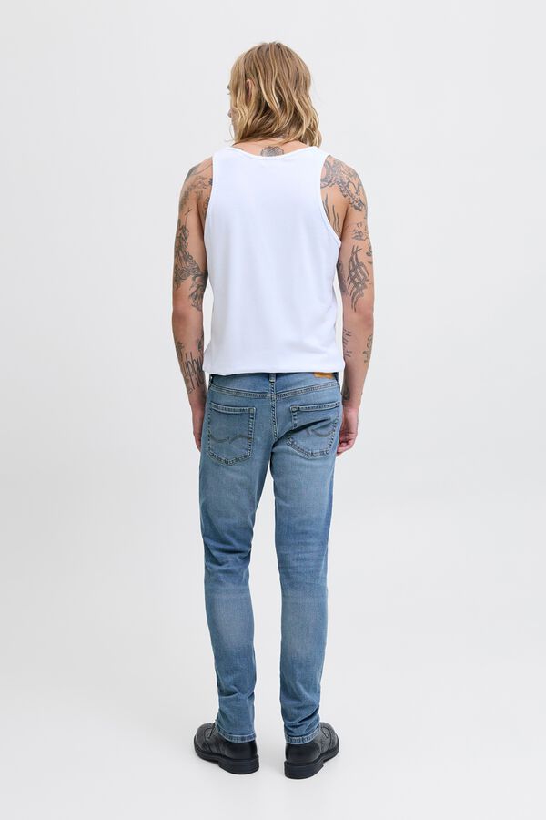 Jack & Jones Five-pocket slim fit jeans blue