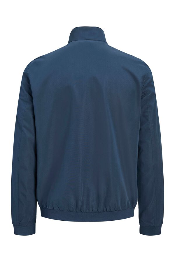 Jack & Jones PLUS high neck bomber jacket blue
