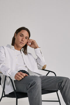 Springfield Pinpoint shirt white