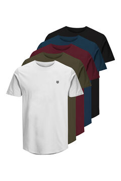 Springfield Pack de 5 camisetas fit estándar navy