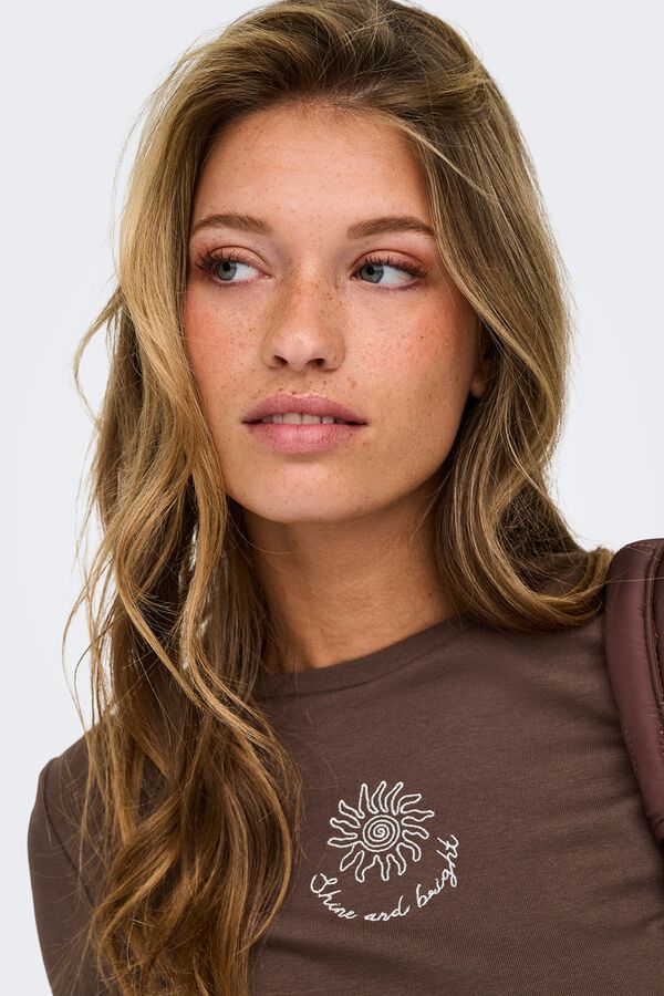 Only Short-sleeved T-shirt nude